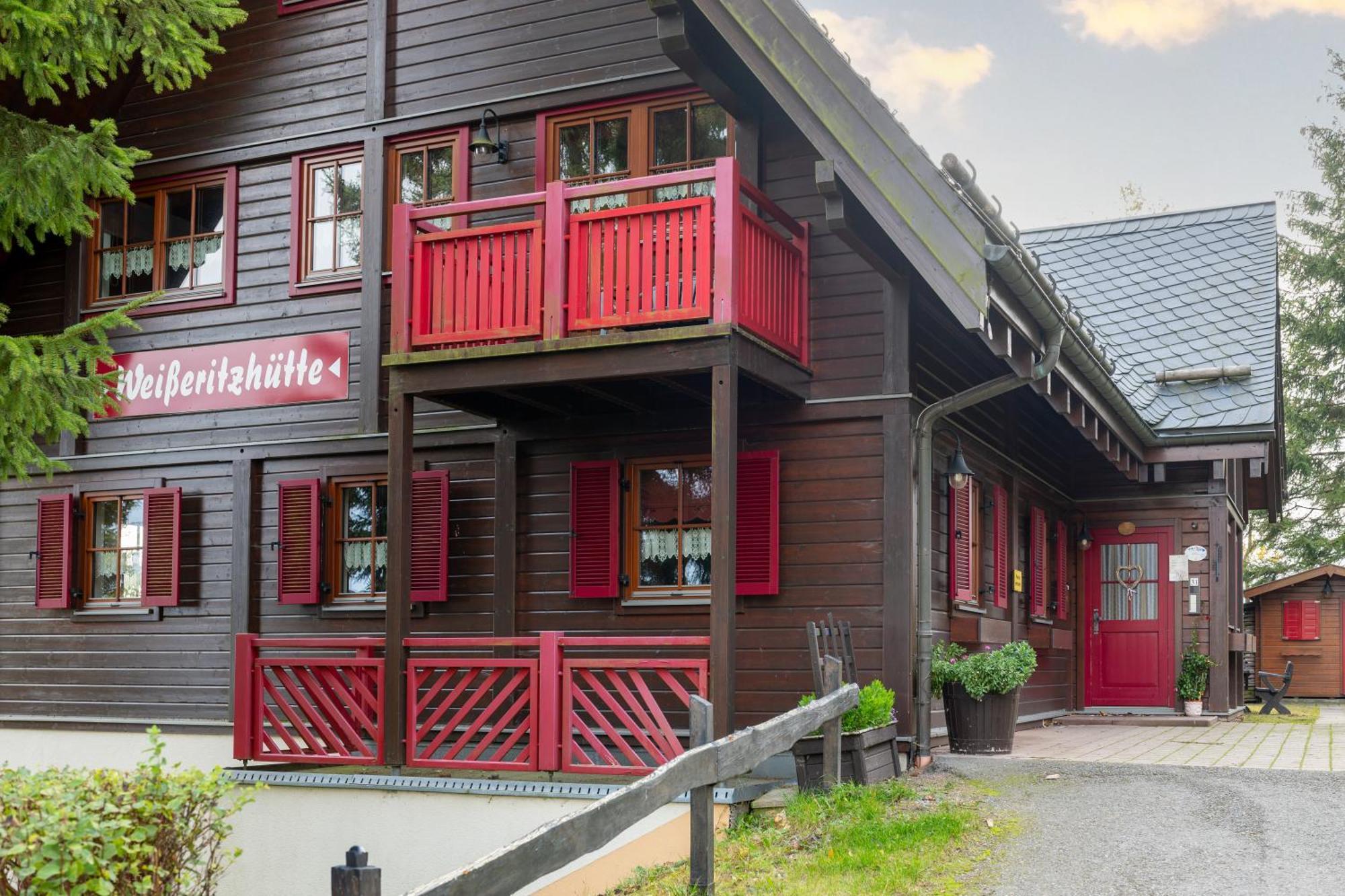 Ferienanlage Zum Silberstollen 2 Haeuser Am Berg Polderhof Und Weisseritzhuette Altenberg  Dış mekan fotoğraf