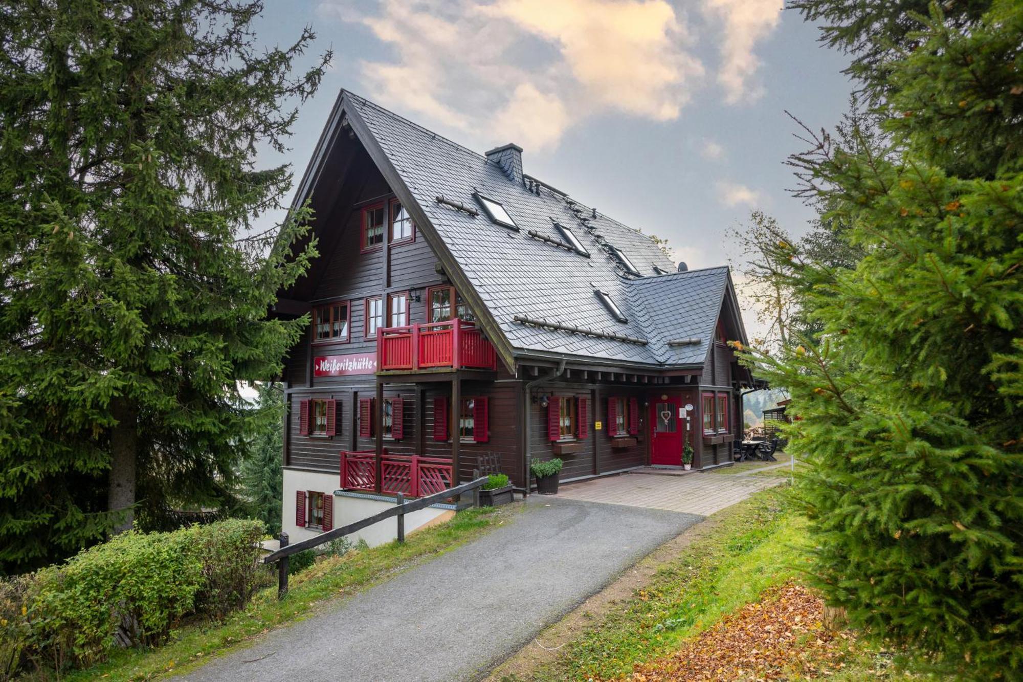 Ferienanlage Zum Silberstollen 2 Haeuser Am Berg Polderhof Und Weisseritzhuette Altenberg  Dış mekan fotoğraf